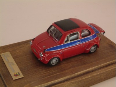 Fiat 500 Abarth 695 ss Rosso Assetto Corsa 1966 - Special Built 1:43